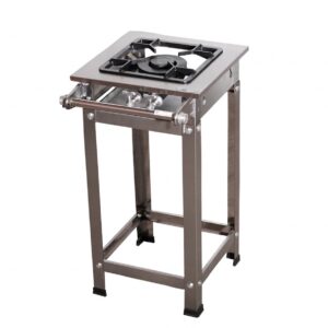Fogão Uma Boca 30x30 - Inox