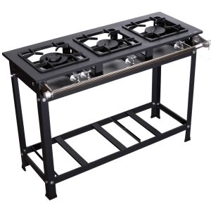 Fogão Três Bocas 30x30 - Stander