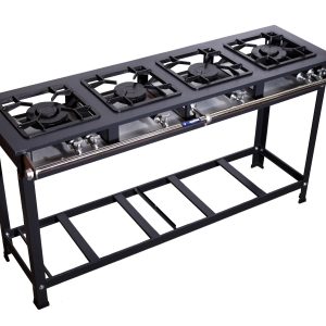 Fogão Quatro Bocas Em Linha 30x30 - Stander