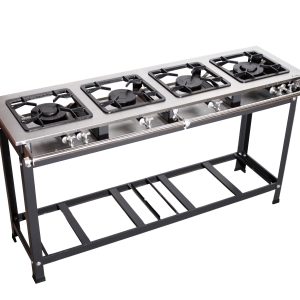 Fogão 4 Bocas Em Linha 30x30 - Prime