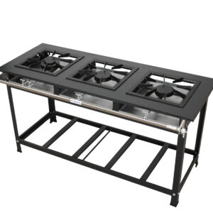 Fogão Três Bocas 40x40 - Stander